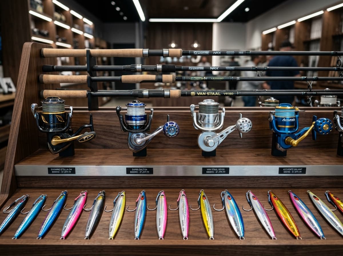 Inside the TackleBaba store
